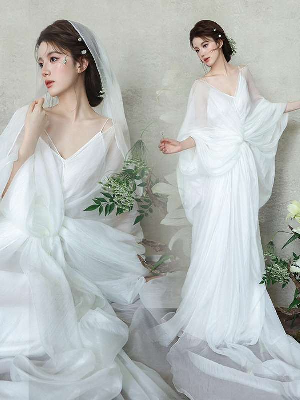 Ethnic Fashion Studio - 순수 레트로 중국 선(禪) 스타일 인물