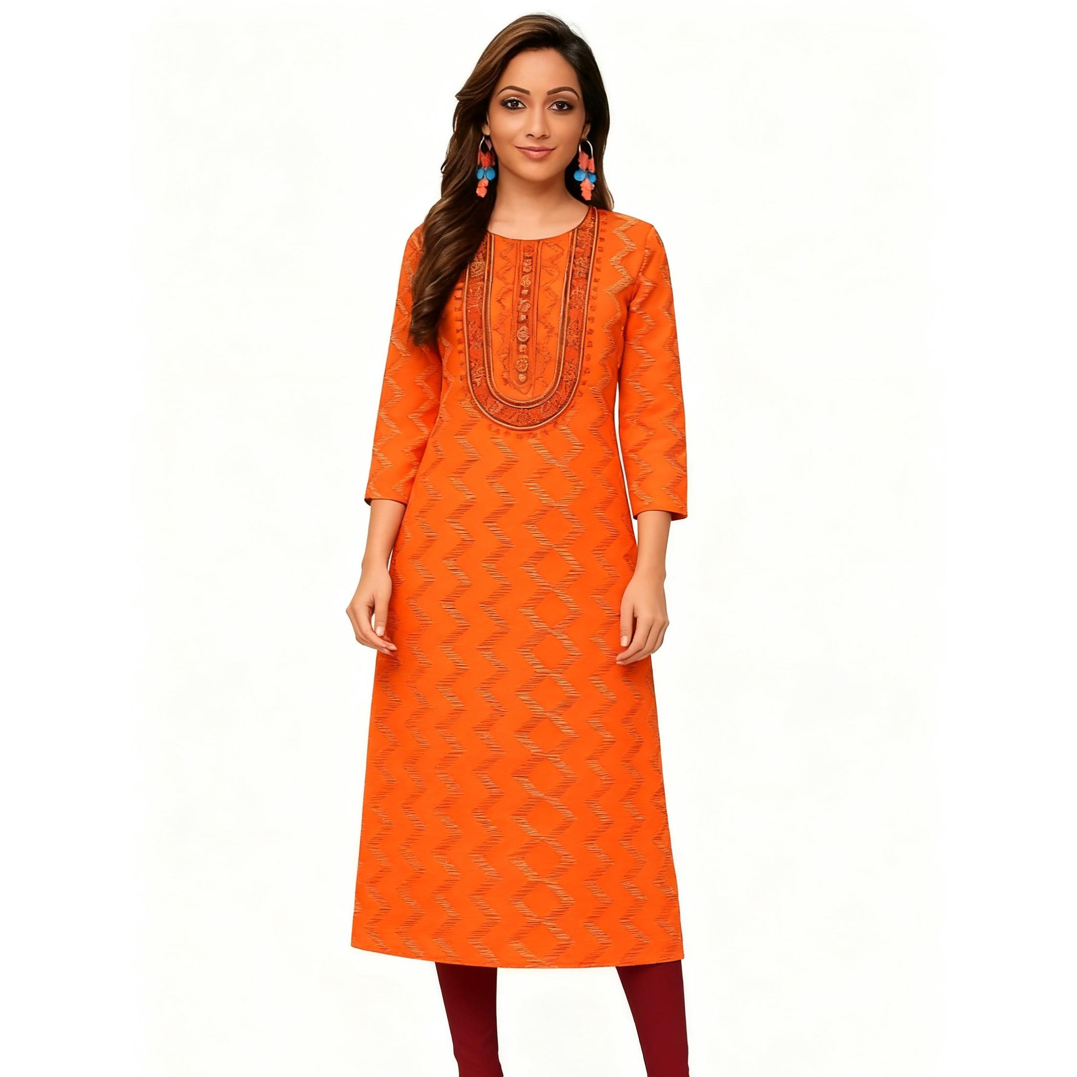 무슬림 쿠르트 여성 패션 편안한 드레스 무슬림 쿠르타  - Ethnic Fashion Kurtis 리뷰 및 가격
