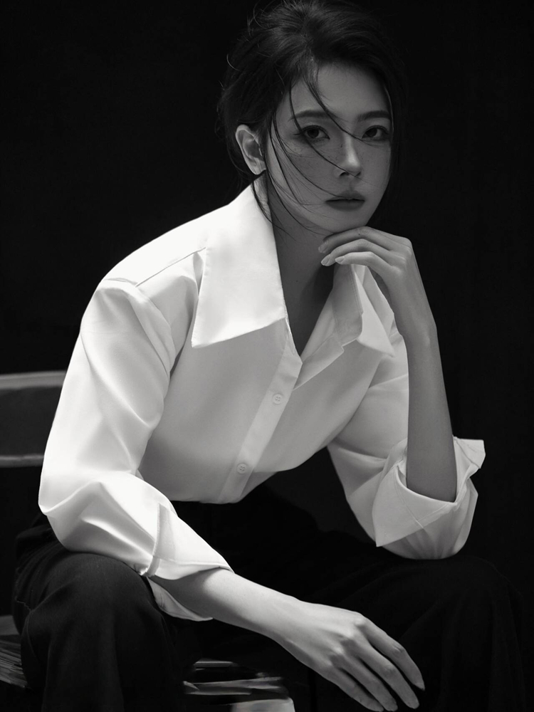 2026 새로운 패션 섹시한 초상화 사진 셔츠 예술적  - Ethnic Fashion Studio 리뷰 및 가격