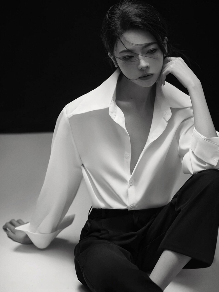 2026 새로운 패션 섹시한 초상화 사진 셔츠 예술적  - Ethnic Fashion Studio 리뷰 및 가격