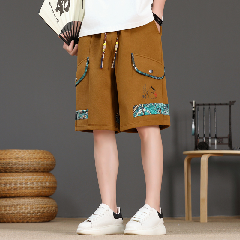 아이스 실크 남성 반바지 2025 신상 여름 패션 캐주 - Urban Ethnic Fashion 리뷰 및 가격