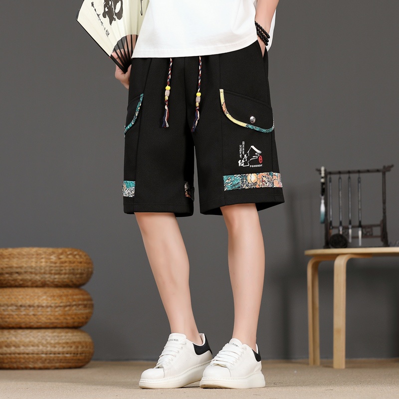 아이스 실크 남성 반바지 2025 신상 여름 패션 캐주 - Urban Ethnic Fashion 리뷰 및 가격