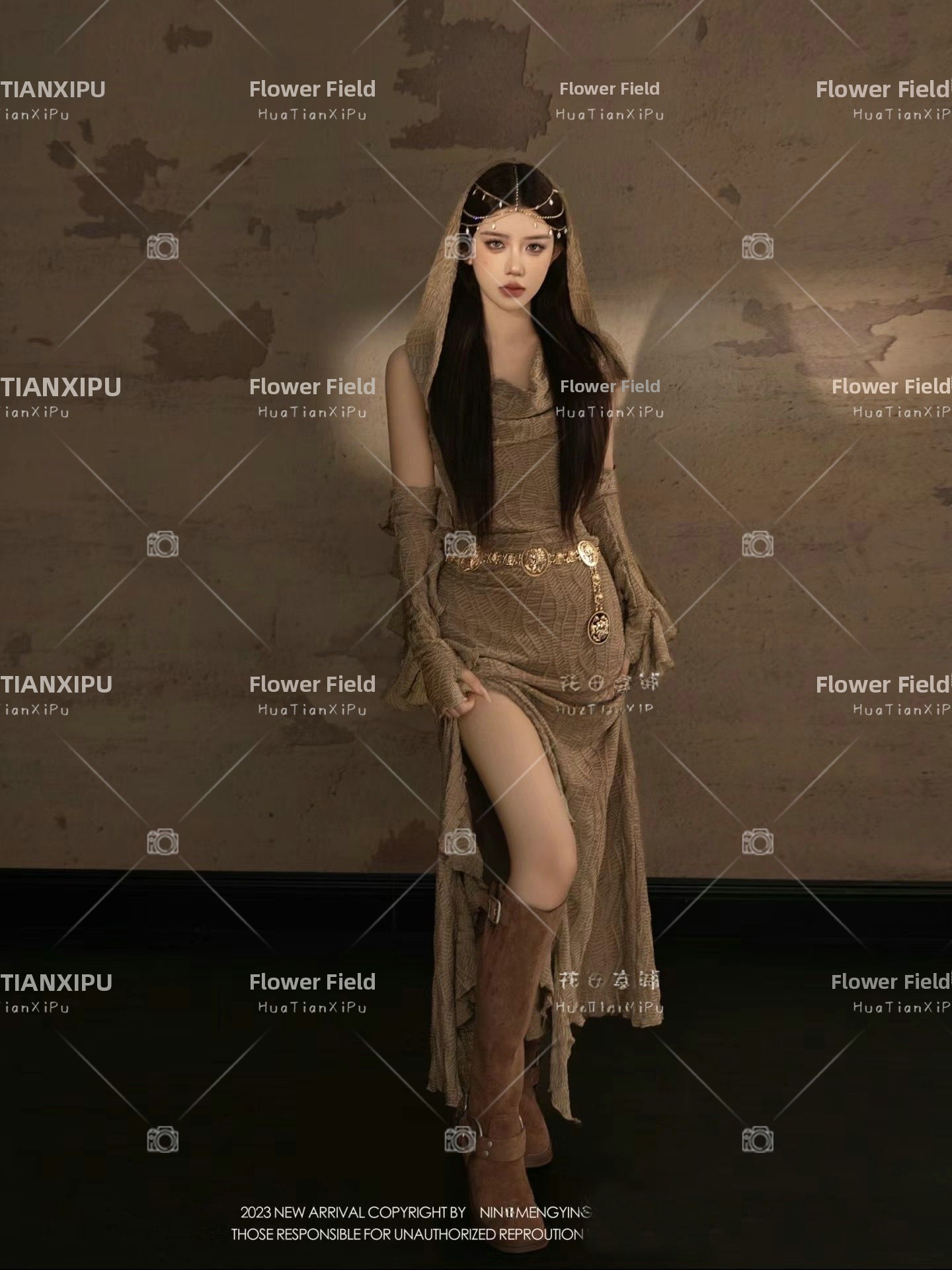 새로운 사막 공주 스타일 사진 촬영 의류 여행 촬영 민 - Ethnic Fashion Studio 리뷰 및 가격