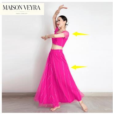 인도 여성용 사리 자수 장식 조젯 라인스톤 무대 댄스  - Saree Georgette Women 리뷰 및 가격