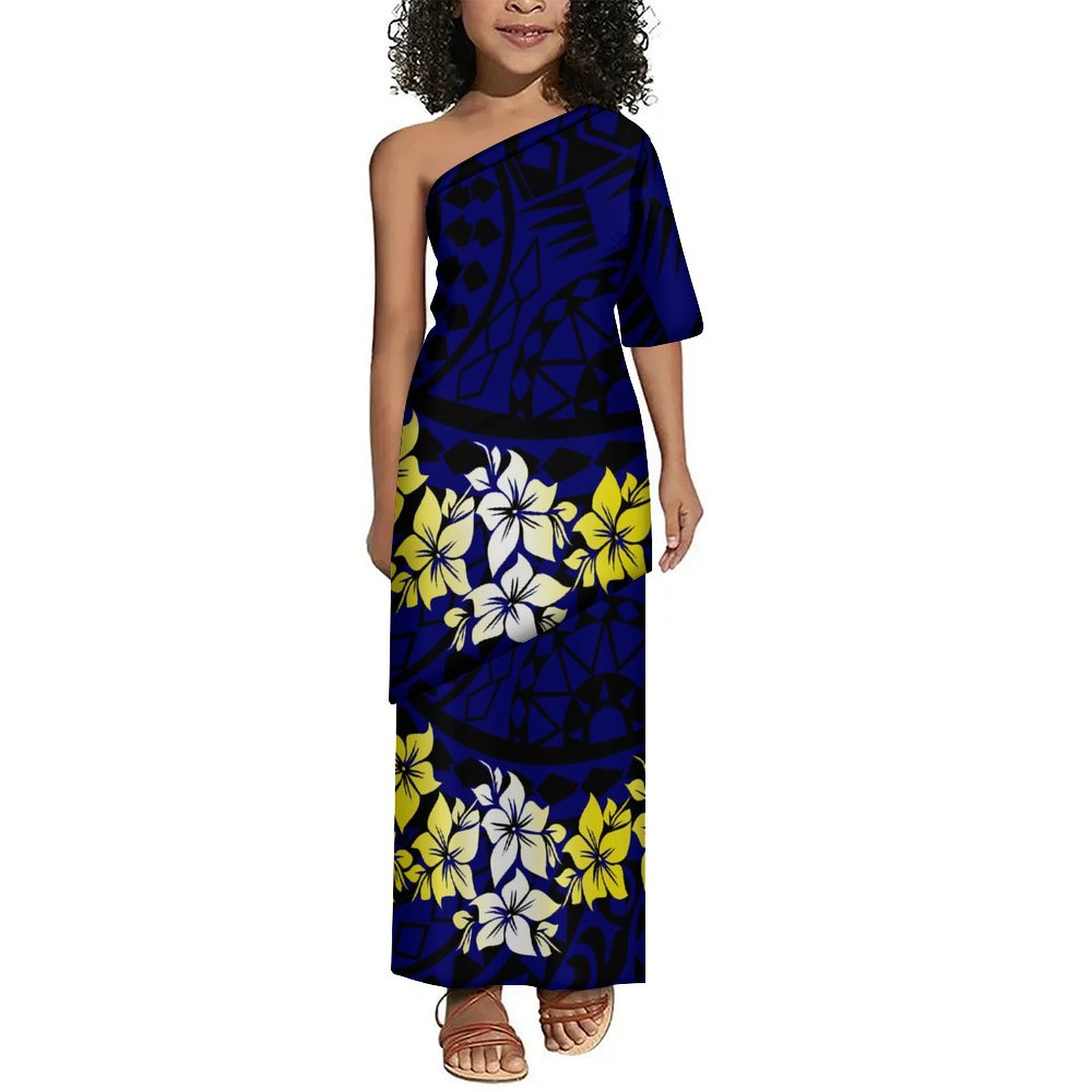 전통 부족 민족 스타일 맞춤 원피스 어린이 원피스, 새 - Ethnic Fashion Wear For Women 리뷰 및 가격