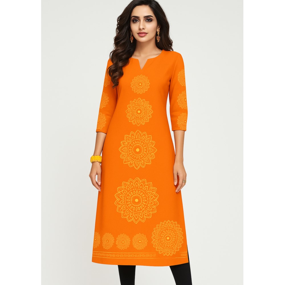 국가 스타일 여성 쿠르트 캐주얼 패션 드레스 긴 소매  - Ethnic Fashion Kurtis 리뷰 및 가격