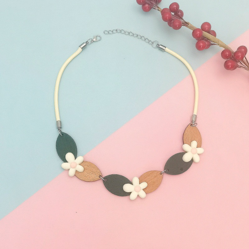 여성용 빈티지 송진 플라워 펜던트 목걸이, 보호 민족  - Ethnic Fashion Wear For Women 리뷰 및 가격